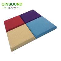 Modern Fabric Covered Fiberglass Indoor Wall Decorative Acoustic Panel