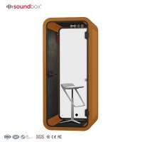 Acoustic luxury mobile office work privacy pod phone booth