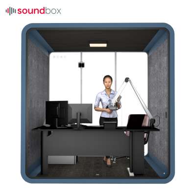 recording studio vocal booth isolation soundproof phone booths in india